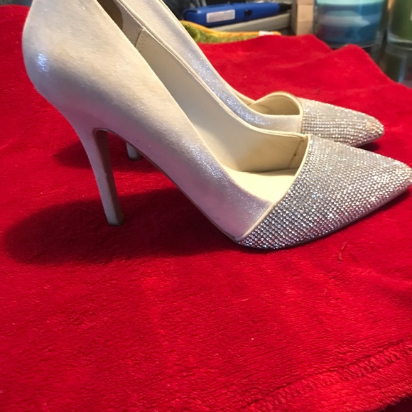 3 pairs of dress shoes sandals Sizes 6.5 and 7. Christian Siriano Nine West Aldo - Picture 9 of 13